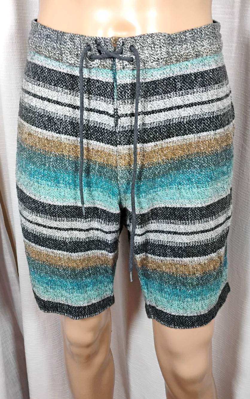Vissla Board Shorts Drawstring Stripe Surf Swim Coastal Men's XL
